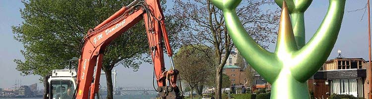 De inrichting instandhouding van tentoonstellingen van beelden in het OPAM - Beeldenpark Drechtoevers.