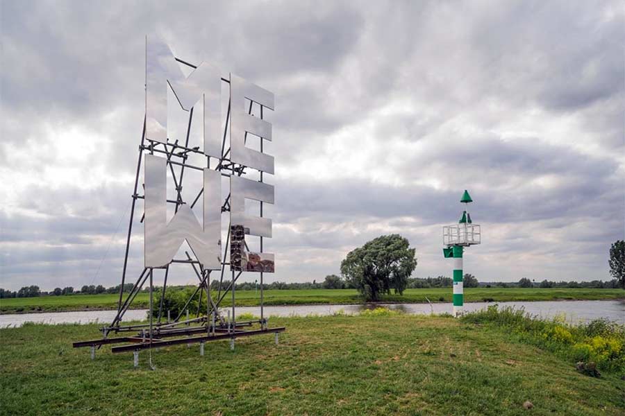 IJsselbiënnale 2017 -  ‘ME WE’ van de kunstenaar, Benjamin Bergmann (Duitsland, 1968)