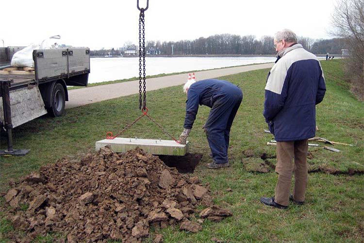 Het kunstwerk van Venelin Ivanov wordt opnieuw in het OPAM Beeldenpark Drechtoevers geplaatst.