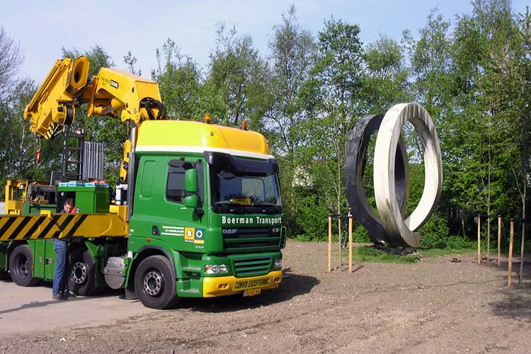 2009 - "Waterschap Rivierenland" van Henk van Bennekum - herplaatsing in de Gemeente Alblasserdam.