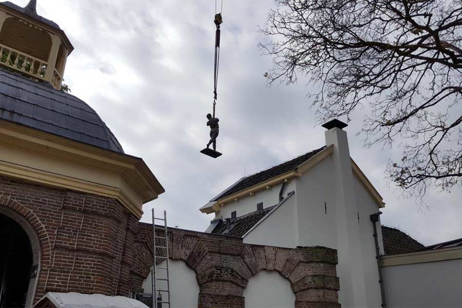 Maïté Duval - beeld door haar geschonken aan het Museum Zutphen.